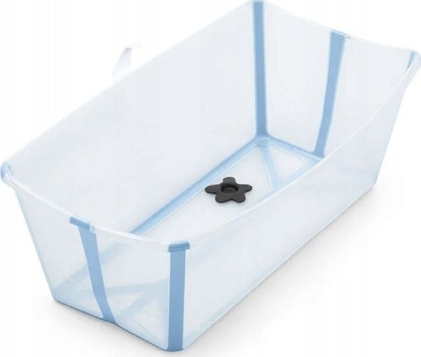Stokke Flexi Bath - sammenleggbart babybade kar isblå