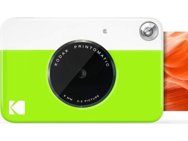 Kodak Printomatic, 50,8 x 76,2 mm, Grønn, Hvit, Automatisk, MicroSD (TransFlash), Automatisk, Automatisk, Blitz av, Blits på
