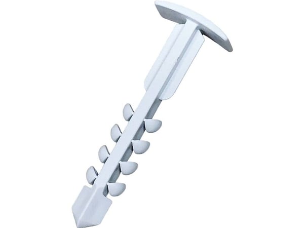 N & L pluggspik 40 mm fästelement kan anslutas 512 st, med pluggbult, UV-stabil, halogenfri, 100 st