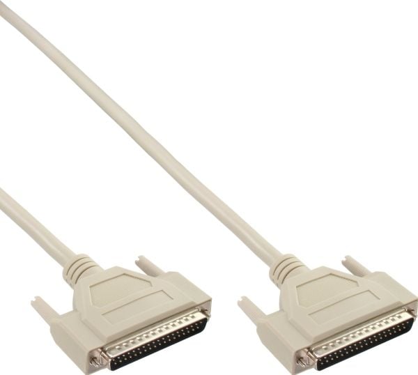 InLine 37371, Beige, 1 m, DB-37, DB-37, Uros, Uros