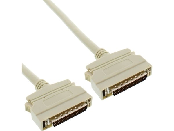 InLine 15520, Beige, SCSI-2, Extern, 1 m, 50-p, 50-p