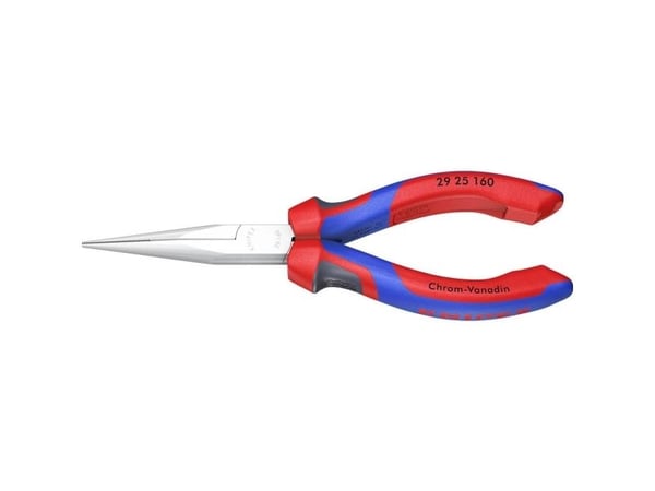 Knipex 29 25 160, Nesetang, 2 mm, 5,4 cm, Stål, Plast, Rød