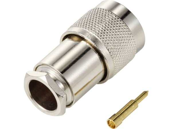 TRU COMPONENTS TC-12885920 N-liitin Pistoke, suora 50 ? 1 kpl 1 kpl