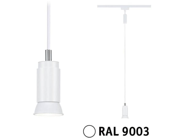 Paulmann Runa URail skinne-lampe GU10 Signalhvit