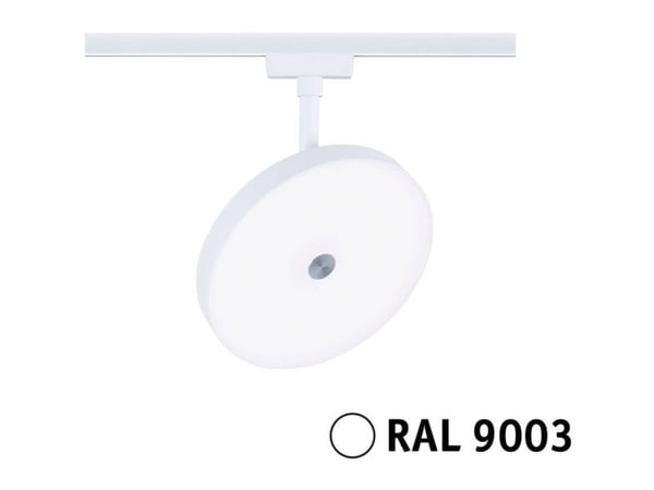 Paulmann Hildor högvolts skensystemlampa URail 15 W LED (RGB) signalvit