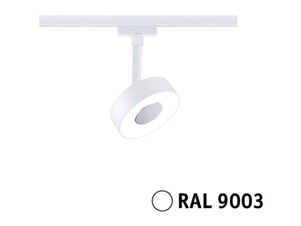 Paulmann Circle høyvolt skinne-system lampe URail 5 W signalhvit