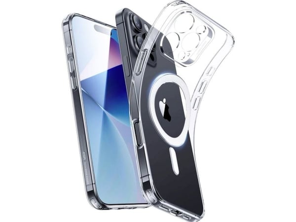 esr Zero Clear Case HaloLock, Cover, Apple, iPhone 16 Pro, 16 cm (6.3"), Transparent