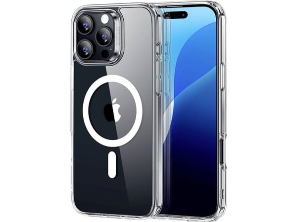 esr Classic Hybrid HaloLock, Etui, Apple, iPhone 16 Pro, 16 cm (6.3"), Gjennomsiktig