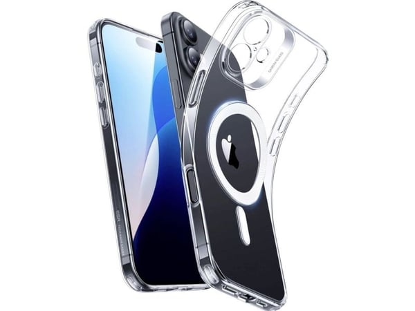 esr Zero Clear Case HaloLock, Suojus, Apple, iPhone 16 Plus, 17 cm (6.7"), Läpinäkyvä