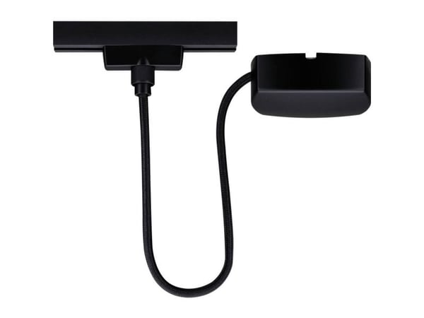 Paulmann 95672 komponenter til høyvolt skinne system, tilførsel, sort (matt)