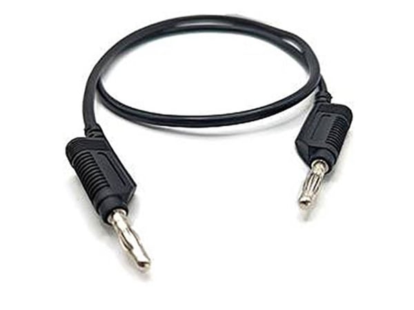 Mueller Electric 22.170-1.5M-0 provledning bananstift 4 mm bananstift 4 mm 1,5 m svart (1 st.)