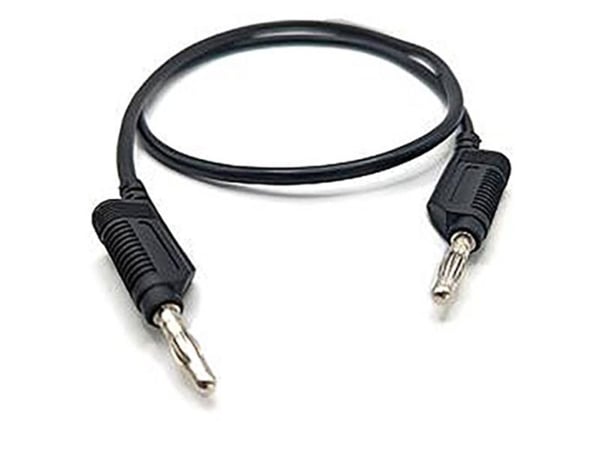 Mueller Electric 22.170-2M-0 Mittausjohto Banaanitulppa 4 mm Banaanitulppa 4 mm 2 m Musta 1 kpl