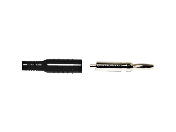 Mueller Electric bananstikk BU-P5170-0 sort 1 stk
