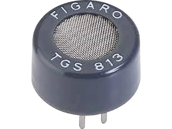 Figaro gassensor TGS-813 passer for gasser: butan, metan, propan, alkohol, hydrokarboner (Ø x H) 17 mm x 10 mm