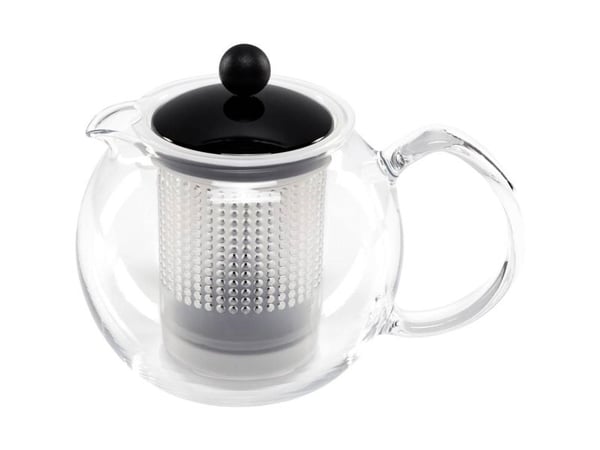 bodum ASSAM F/PLST 1 Liter Te-forbereder Transparent, Sort
