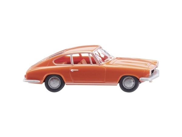 Wiking 018703 H0 personbil BMW 1600 GT Coupé - oransje