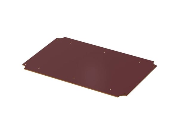 Bopla BoVersa BOV M 2819 for alu monteringsplate hard papir (L x B x H) 171,20 x 260,60 x 2 mm 1 stk
