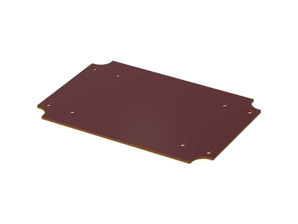 Bopla BoVersa BOV M 1712 for Alu monteringsplate hard papir (L x B x H) 108,30 x 158 x 2 mm 1 stk