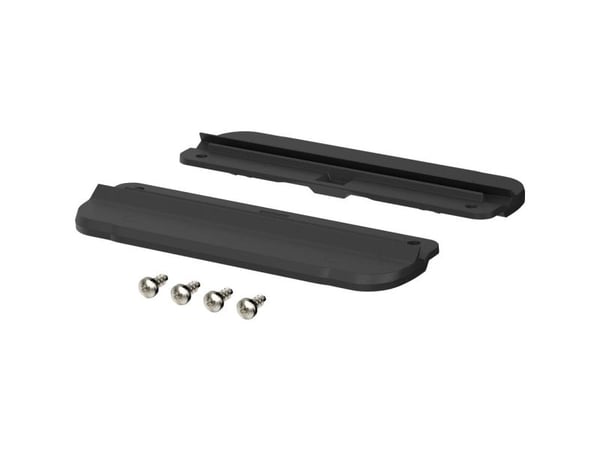 Bopla BoVersa BOV 14 WL 9005 veggfeste-løkker, polykarbonat, sort (RAL 9005), 105,30 x 34,60 x 4,50 mm, 2 stk
