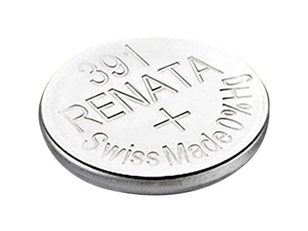 Renata nappiparisto 391 1,55 V 1 kpl 50 mAh hopeaoksidi