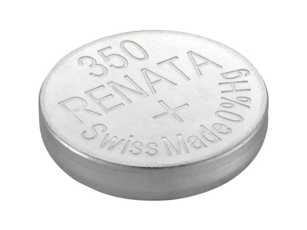 Renata knappcelle 350 1,55 V 1 stk. 105 mAh sølvoksid (X704491)