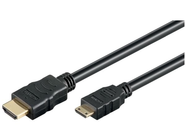 Goobay 5m HDMI, 5m, HDMI Typ A (Standard), HDMI Typ C (Mini), Sortera