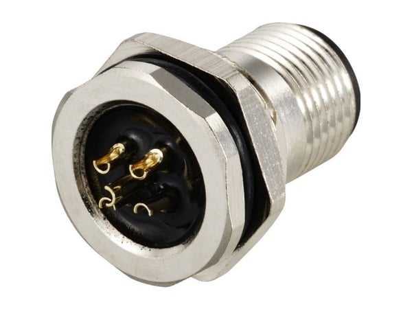 TRU COMPONENTS TC-12833188 sensor-/aktor-insats M12 pol-tal (RJ): 5 stift, infällt för 1 st