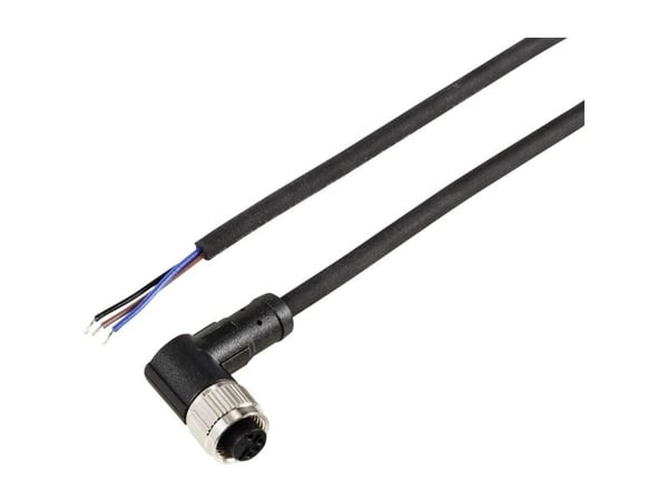 TRU COMPONENTS TC-12833112 Anturin/toimilaitteen liitäntäkaapeli M12 Napaluku (RJ): 3 Kytkentä, kulmaliitin 5 m 1 kpl 1 kpl