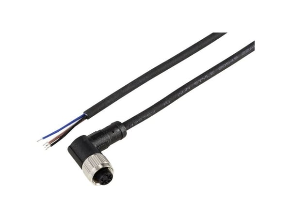 TRU COMPONENTS TC-12832996 Anturin / toimilaitteen liitäntäkaapeli M12 Napaluku (RJ): 4 Liitin, kulmikas 5 m 1 kpl 1 kpl