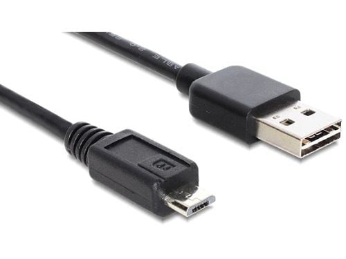 Delock EASY-USB - USB-kaapeli - Micro-USB Type B (han) til USB (han) - 3 m - lajittelu