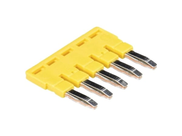 Wieland Electric IVB WKF 4 - 5, Kytkentäsilta, 10 kpl, Keltainen, 4,1 g, 42,5 g, 240 mm
