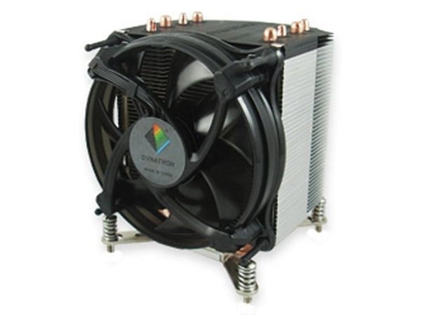 Inter-Tech K-17 - Prosessorkjøler - (for: LGA1156, LGA1155) - aluminium - 92 mm - 3U