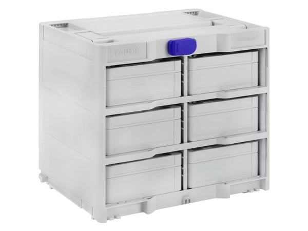 Tanos Systainer³ Rack/6 M 337 83000878 transportkasse i ABS (B x H x D) 396 x 330 x 296 mm