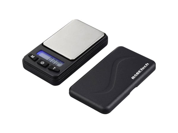 BASETech SJS-60008, Grå, 200 g, 0,01 g, g, Metall, 92 mm