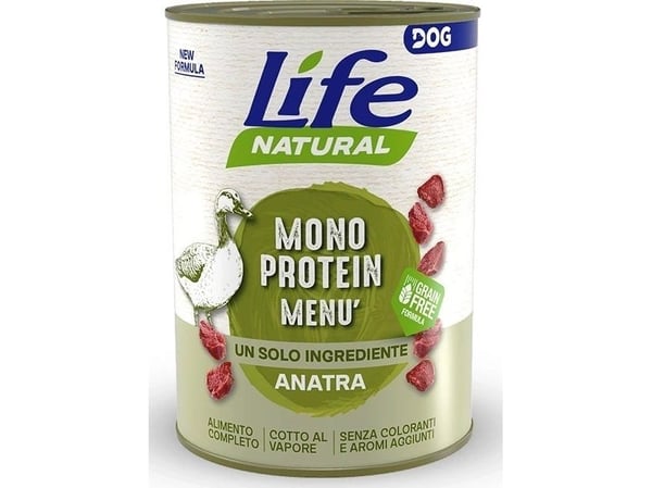 Life Pet Care Life Dog Mono Hundemat And 400g
