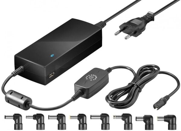 Goobay 55001, Laptop, Innendørs, 100 - 240 V, 60 Hz, 90 W, 12, 14, 15, 16, 18, 18.5, 19, 19.5, 20, 21, 22 V