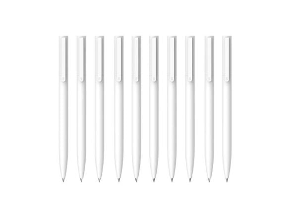 Xiaomi MI - Kulepenn - black - fargeblekk - 0.5 mm - retraktil (en pakke 10)