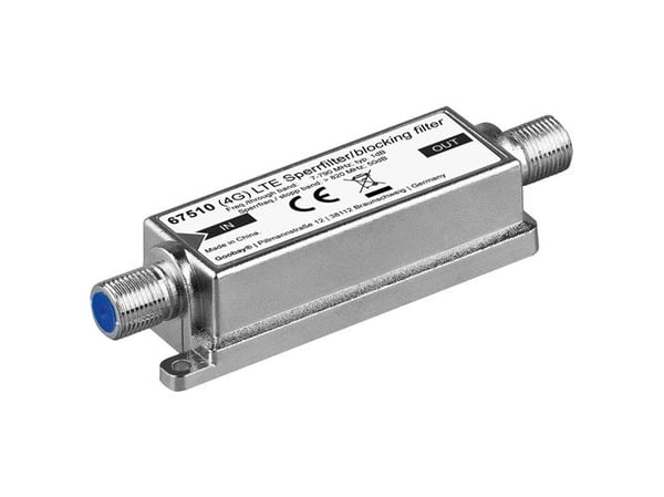 Goobay 67510, F, Koaxialkabel, 40 mm, 100 mm, 20 mm, 59 g