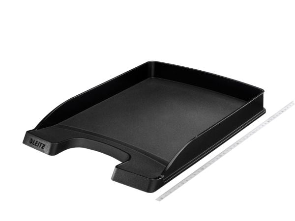 Leitz Plus Slim - Brevbakke - for A4 (210 x 297 mm) - svart