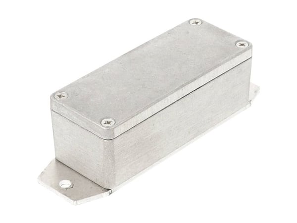 Hammond Electronics 1550Z102F universalkabinett 90 x 36 x 30 mm, trykkstøpt aluminium, aluminium, 1 stk