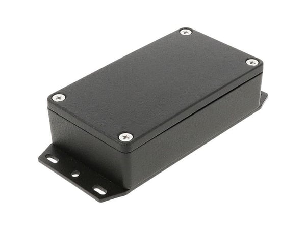 Hammond Electronics 1550Z106FBK universalkabinett 115 x 66 x 30 støpt aluminium sort (1 stk.)