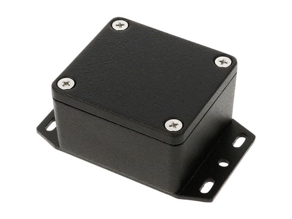 Hammond Electronics 1550Z104FBK universalkabinett 65 x 58 x 35 støpt aluminium sort (1 stk)