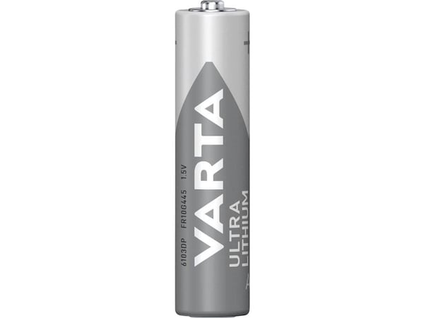 Varta AAA-akku Ultra Lithium Lithium 1100 mAh 1.5 V 1 kpl Varta AAA-akku Ultra Lithium 1100 mAh 1.5 V 1 kappale