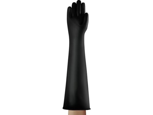 Ansell 87108105 AlphaTec Natural Latex Chemical Gloves Koko (käsineet): 10,5 EN 21420:2020 1 pari