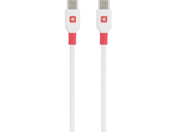 Skross SKCA0020C-C200CN, 2 m, USB C, USB C, USB 2.0, Hvit