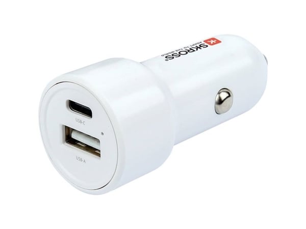 Skross SKCHCA0365WPDCN, Automatisk, Cigartenner/lighter, 5 V, Hvit