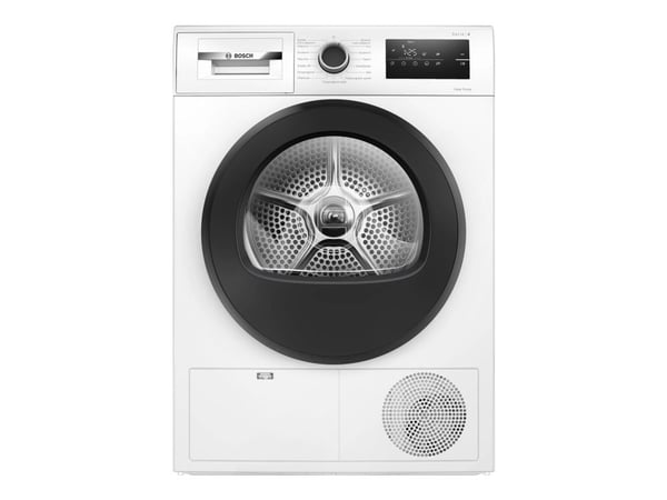 Bosch Serie | 4 WTH85V0BSN - Tørker - bredde: 59.8 cm - dybde: 66.5 cm - høyde: 84.2 cm - frontileggelse - hvit