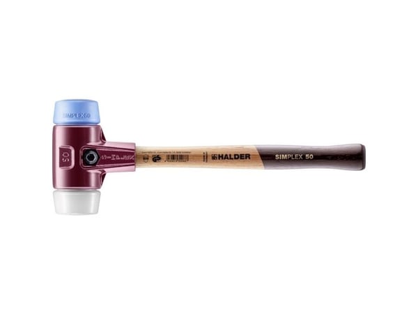 Halder SIMPLEX 3017.050 gummihammer ergonomisk grep, middels hard, myk; 1055 g 370 mm, 1 stk