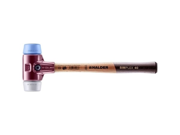 Halder SIMPLEX 3013.040 gummihammer ergonomisk grep, middels hard myk; 620 g 325 mm 1 stk
