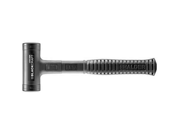 Halder SUPERCRAFT 3379.040 gummiklubba ergonomiskt grepp medelhård vibrationsfri 640 g 300 mm 1 st
